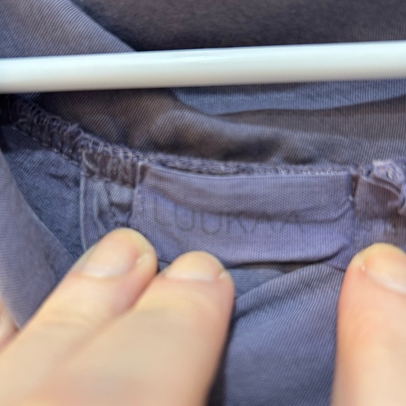 Luukaa Lagenlook Dress Lilac Cowl Neck With Pockets Drape Front Sleeveless Sz 14 - Picture 4 of 8